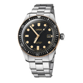 ORIS Herrenuhr Divers Sixty-Five Automatik 01 733 7720 4354-07 8 - Analoguhren  | OROVIVO