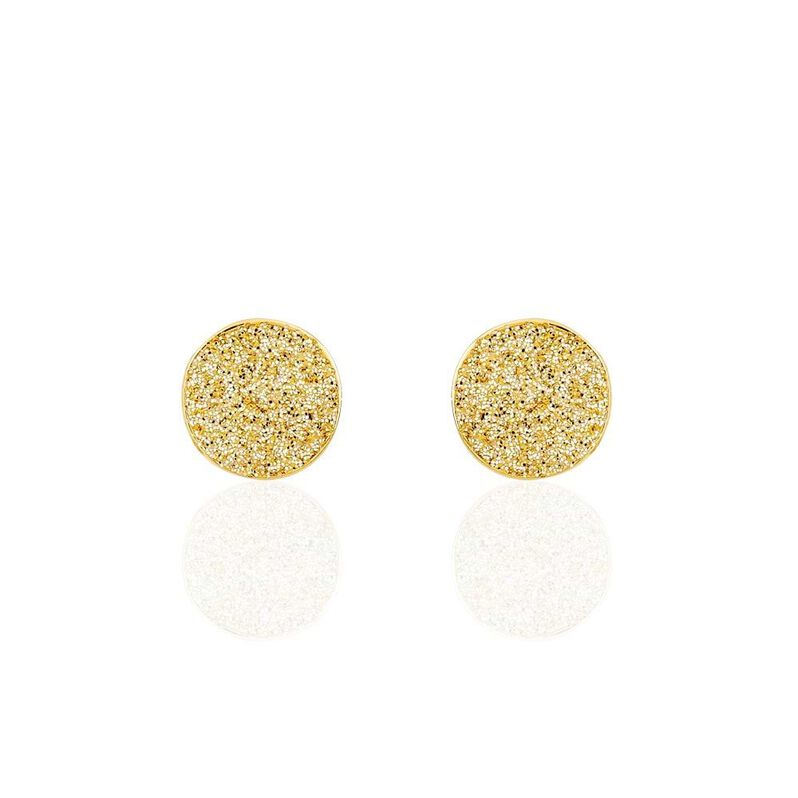 Orecchini a lobo in oro giallo - Spannringe Damen | OROVIVO