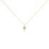 Herz Special Damen Collier Gold 375 (9 Karat) Diamant Weiß 0,04 ct Herz B 0,95 mm