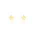 STELLA STERN 2 Damen Ohrstecker Gold 375 (9 Karat) Stern