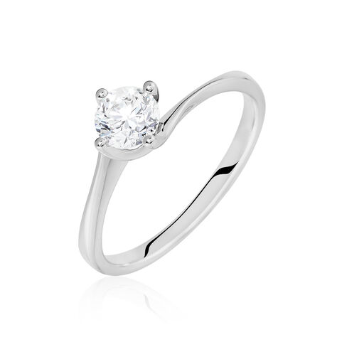 Damen Ring Weißgold 750 Diamant 0,53ct Firmamenti  - Verlobungsringe Damen | OROVIVO