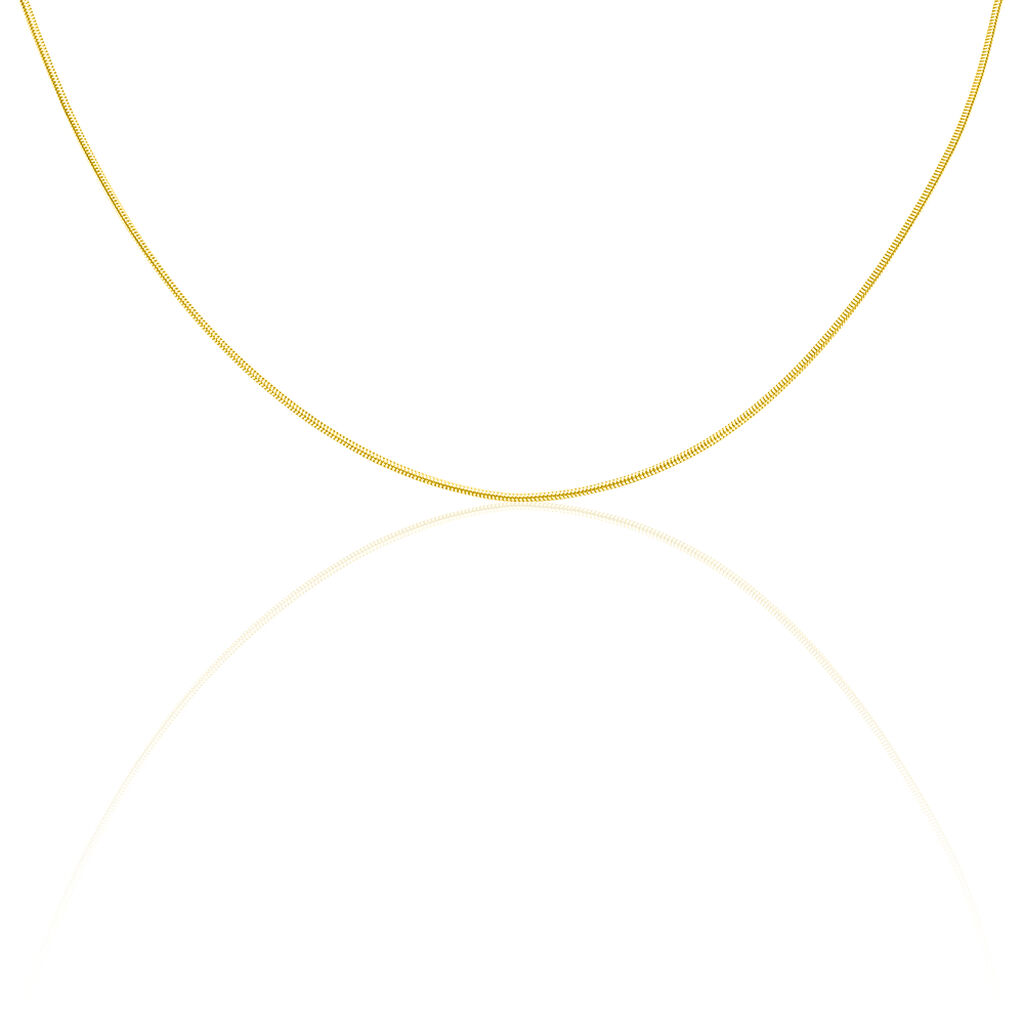 SCHLANGE 2 Damen Kette Gold 333 (8 Karat) B 1,2 mm