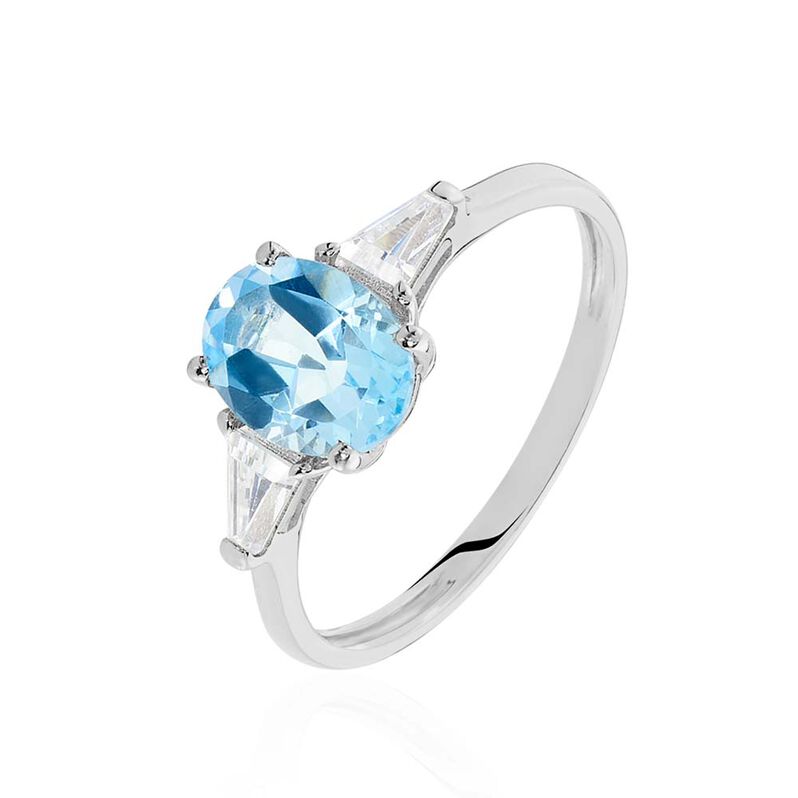 Bague Or Weiss Annchen Topaze Oxydes - Spannringe Damen | OROVIVO