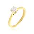 VICTORIA Damen Ring Gold 585 (14 Karat) Diamant Wei&szlig; 0,52 ct