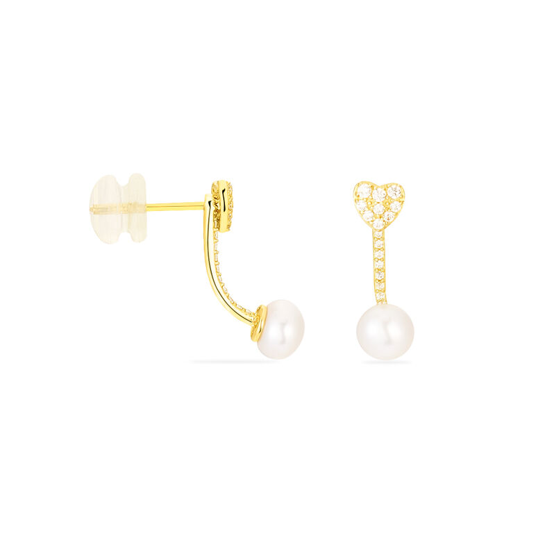 Bijoux D'oreilles Magnolia Or Jaune - Spannringe Damen | OROVIVO