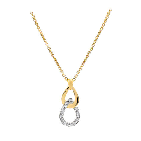 Damen Halskette Messing Gold 750 plattiert  - Halsketten Damen | OROVIVO