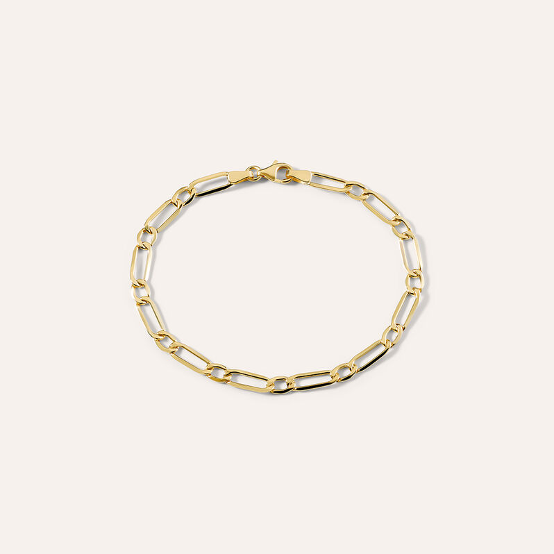 Bracciale Catena Colette Oro Giallo - Spannringe Unisex | OROVIVO