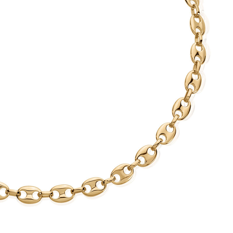 Damen Kette Vergoldet 750 Iliana 5cm - Halsketten Damen | OROVIVO