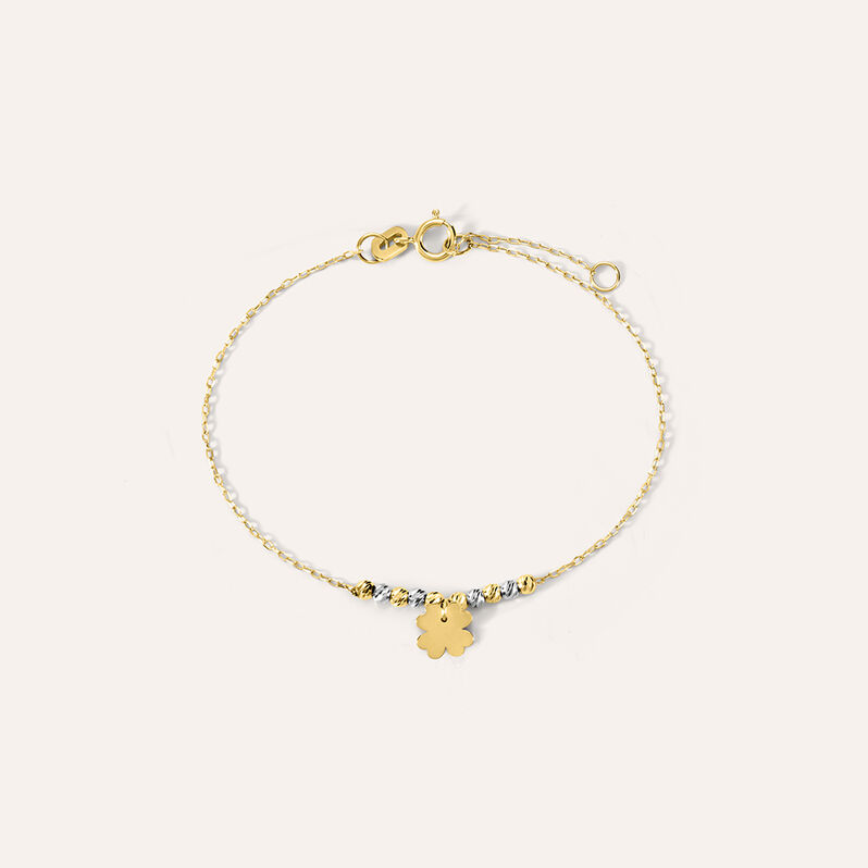 Bracciale Mon Petit Oro Bicolore - Spannringe Kinder | OROVIVO
