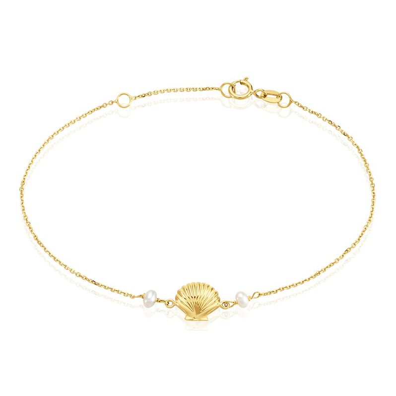Bracelet Vitamin Sea Or Jaune Perle De Culture - Spannringe Damen | OROVIVO