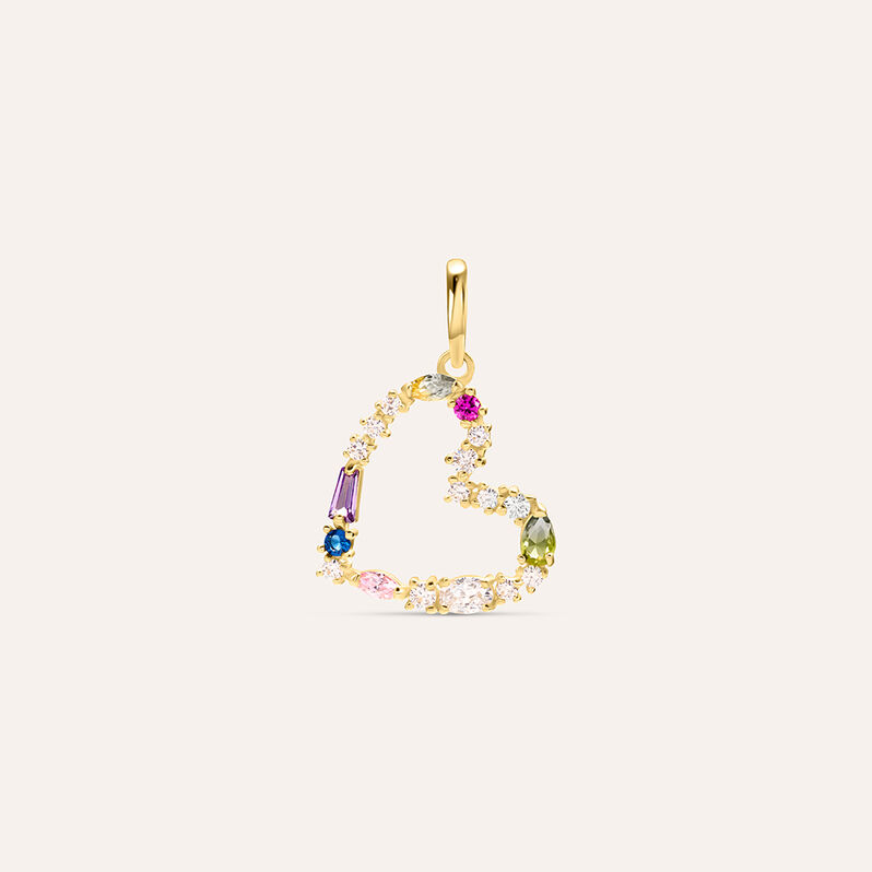 Pendente Claire Oro Giallo Cubic Zirconia - Spannringe Damen | OROVIVO
