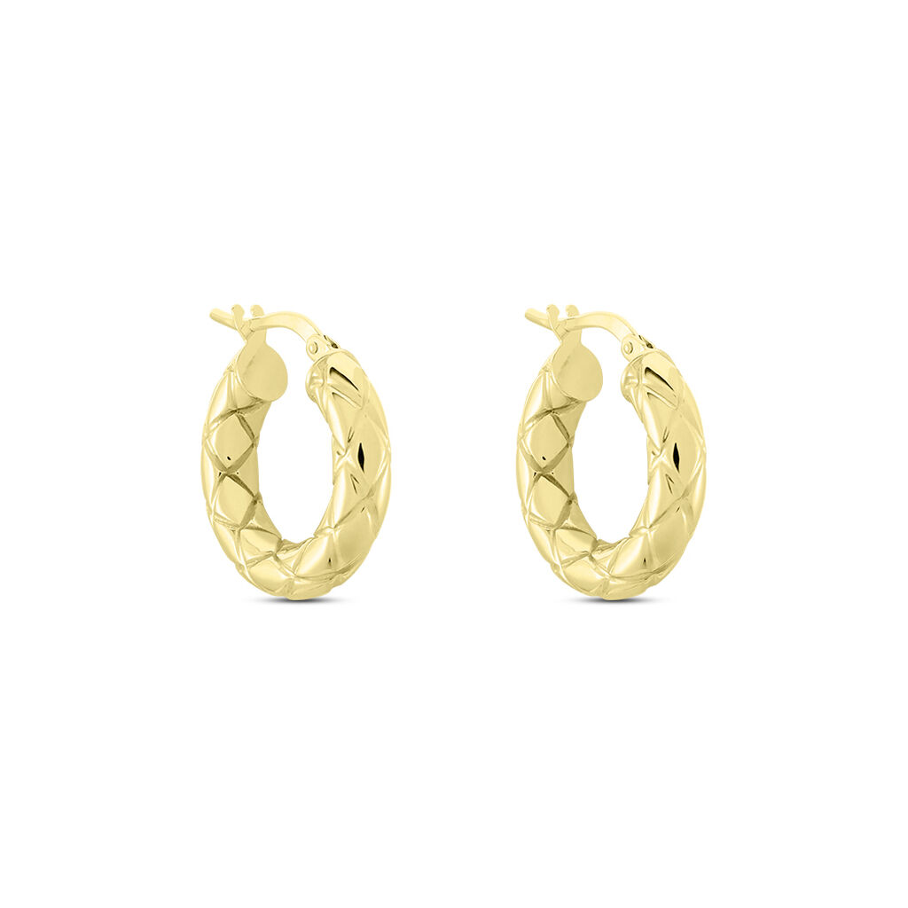 Damen Creolen Gold 375 Ruxandra - Creolen Damen | OROVIVO