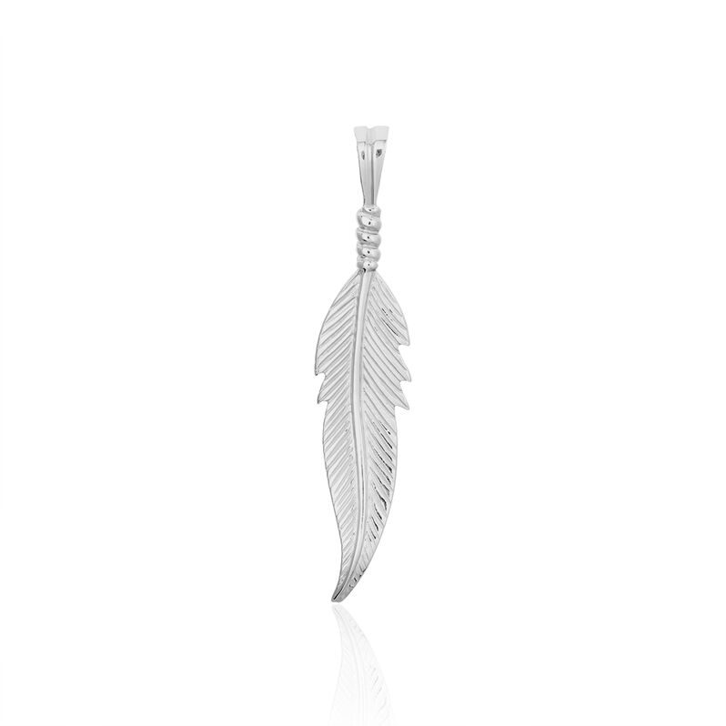 Anhänger Silber 925 Feder  - Schmuckanhänger Damen | OROVIVO