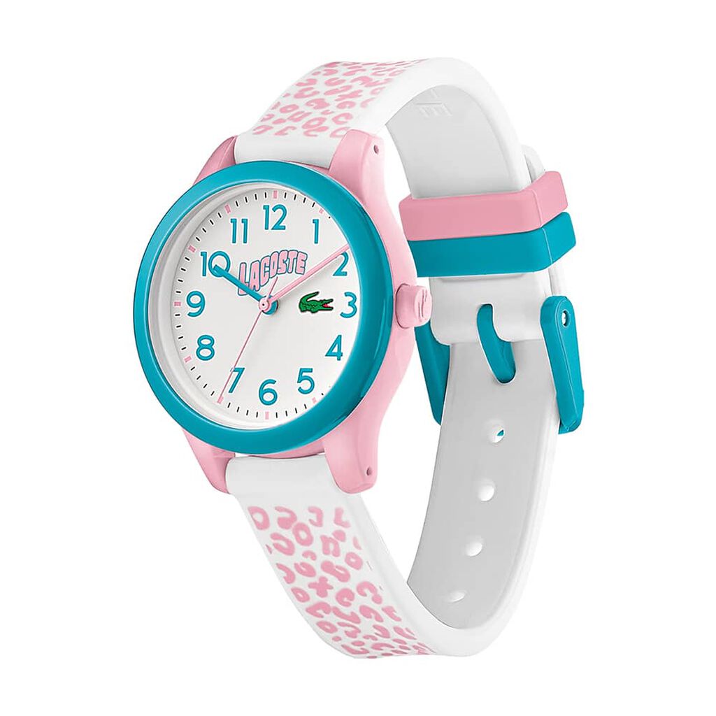 Montre Lacoste.12.12 Kids Weiss - Spannringe Kinder | OROVIVO