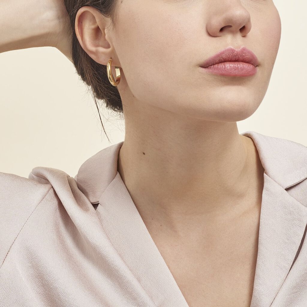 Damen Creolen Gold 375 - Creolen Damen | OROVIVO