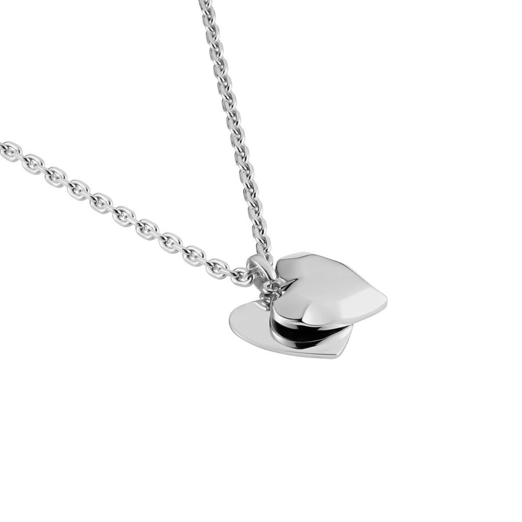 ALESA MEDAILLON 1 Damen Collier Silber 925 Herz