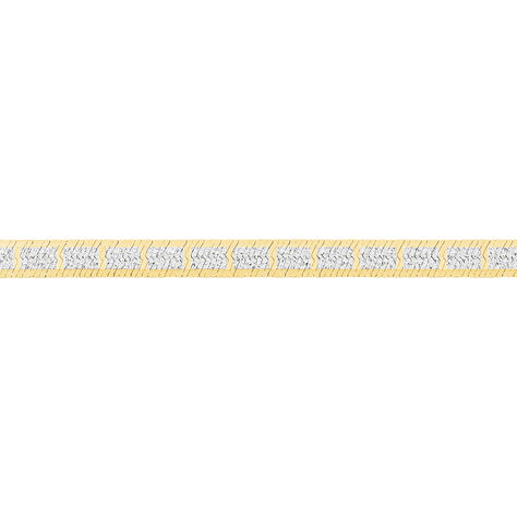 Damen Schlangenkette Silber 925 Vergoldet Bicolor Nuri - Halsketten Damen | OROVIVO