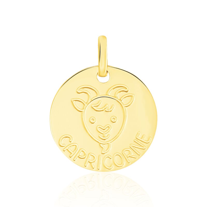 Pendentif Or Jaune Zodiaque Capricorne - Spannringe Kinder | OROVIVO