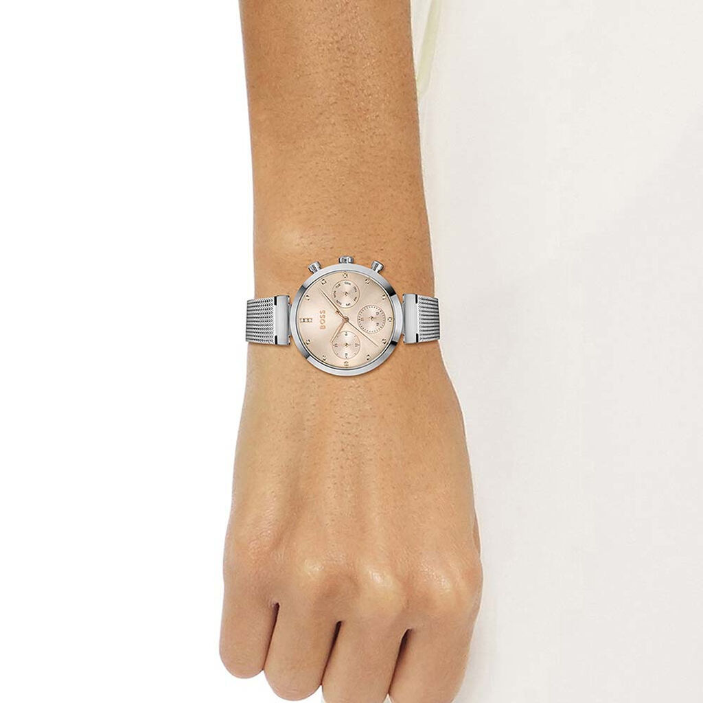 BOSS Damenuhr Flawless Quarz 1502625 - Armbanduhren Damen | OROVIVO