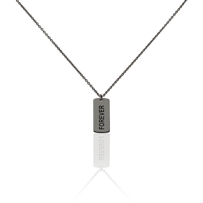Collier Argent Ruthenium Forever - Spannringe Herren | OROVIVO
