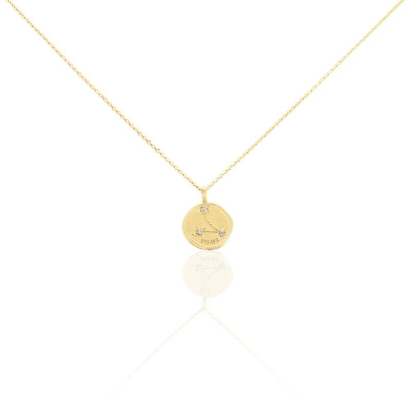 Collier Iago Plaque Or Oxydes De Zirconium - Spannringe Damen | OROVIVO