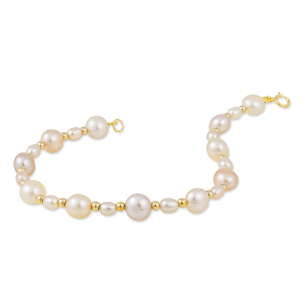 Bracelet Anne-thereseae Or Jaune Perle De Culture - Spannringe Damen | OROVIVO