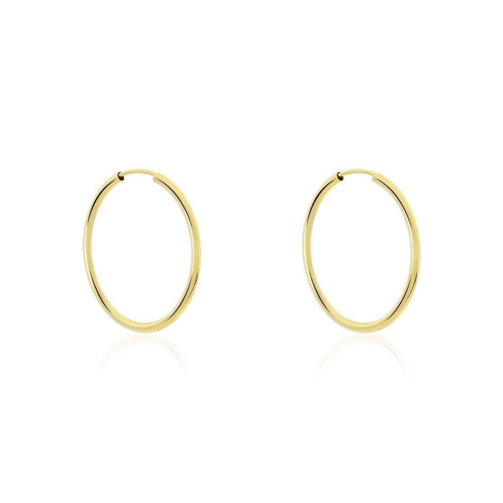 TARJA Damen Creolen Silber vergoldet 925