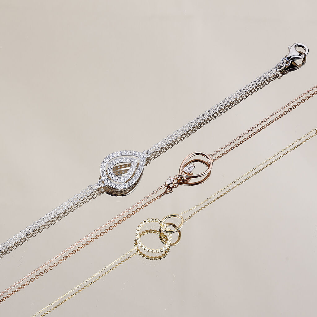Damenarmband Gold 375 Kreis - Armbänder mit Anhänger Damen | OROVIVO