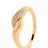 CELIA Damen Ring Vergoldet Zirkonia Wei&szlig; B 5 mm