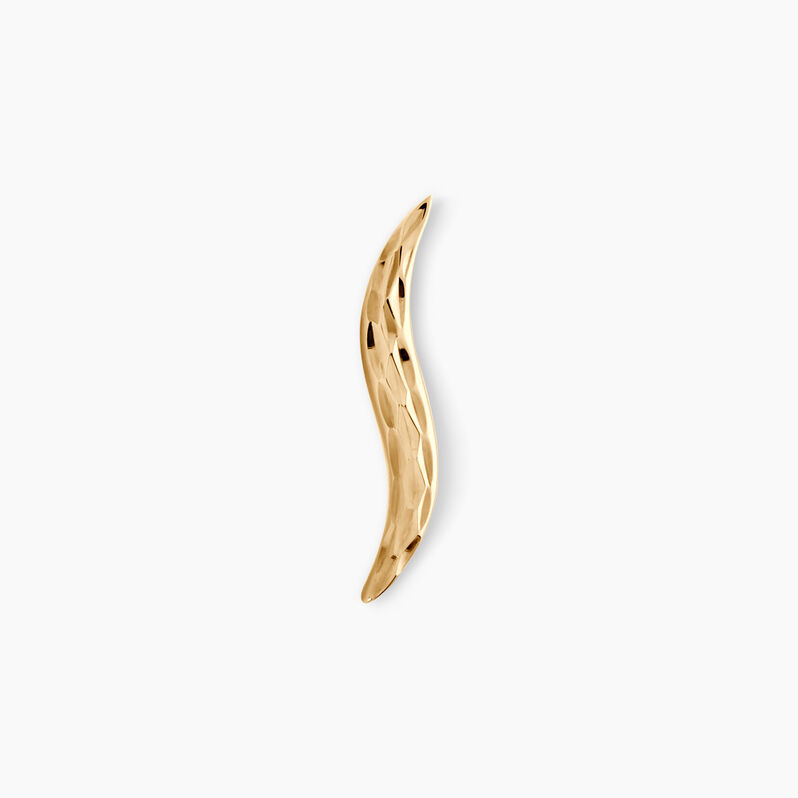Bijou D'oreille Grimpante Unitaire Tonnau Or Jaune - Spannringe Damen | OROVIVO