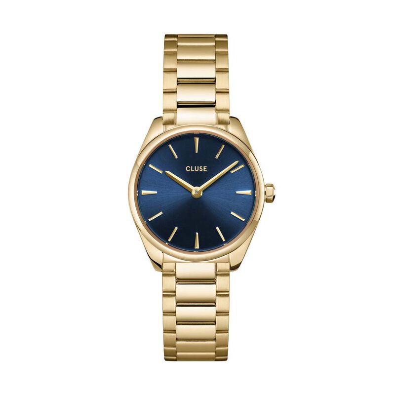 Montre Cluse Féroce Mini Bleu - Spannringe Damen | OROVIVO