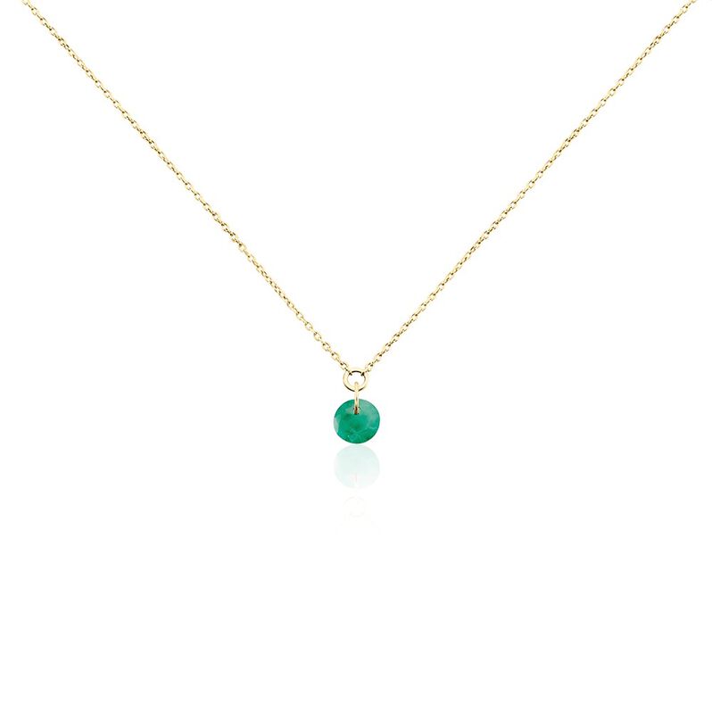 Collier Shakir Or Jaune Emeraude - Spannringe Damen | OROVIVO