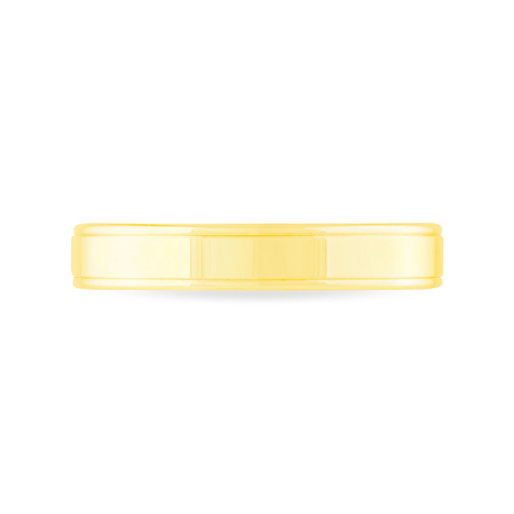 Alliance Beatrice Ruban Plat Or Jaune - Spannringe Familie | OROVIVO