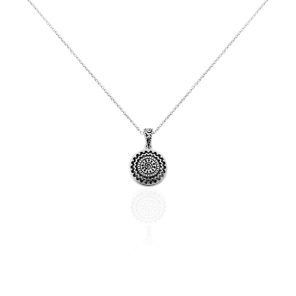 MERIDA Damen Collier Silber 925, Collier ohne Stein