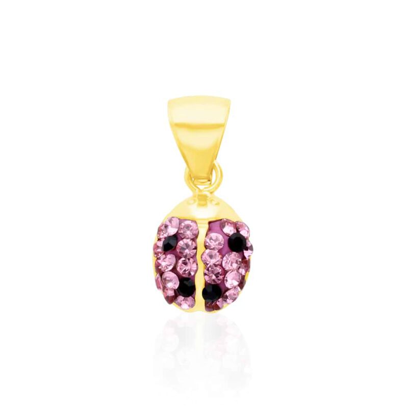 Pendente Mon Petit Oro Giallo Cristallo - Spannringe Kinder | OROVIVO