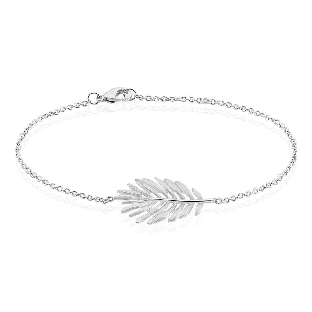 Bracelet Argent Sussana Feuille - Spannringe Damen | OROVIVO