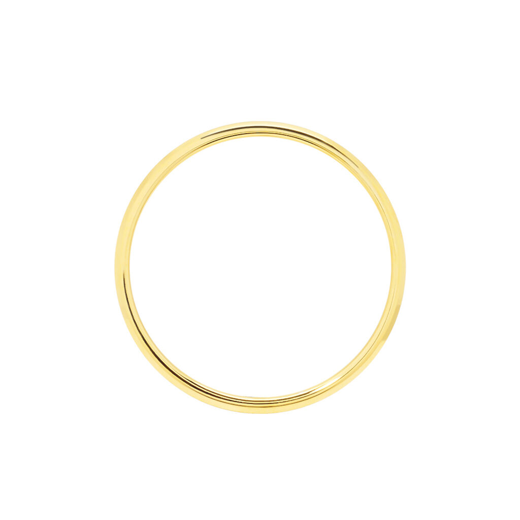 Alliance Liseret Ruban Plat Or Bicolore - Spannringe Unisex | OROVIVO