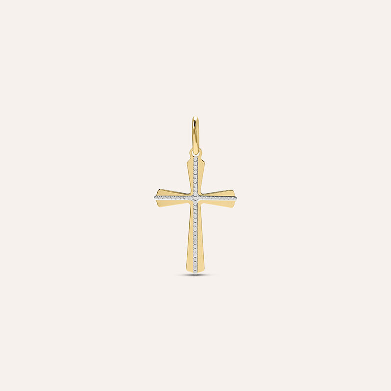 Pendente Religious Gold Oro Bicolore - Spannringe Unisex | OROVIVO