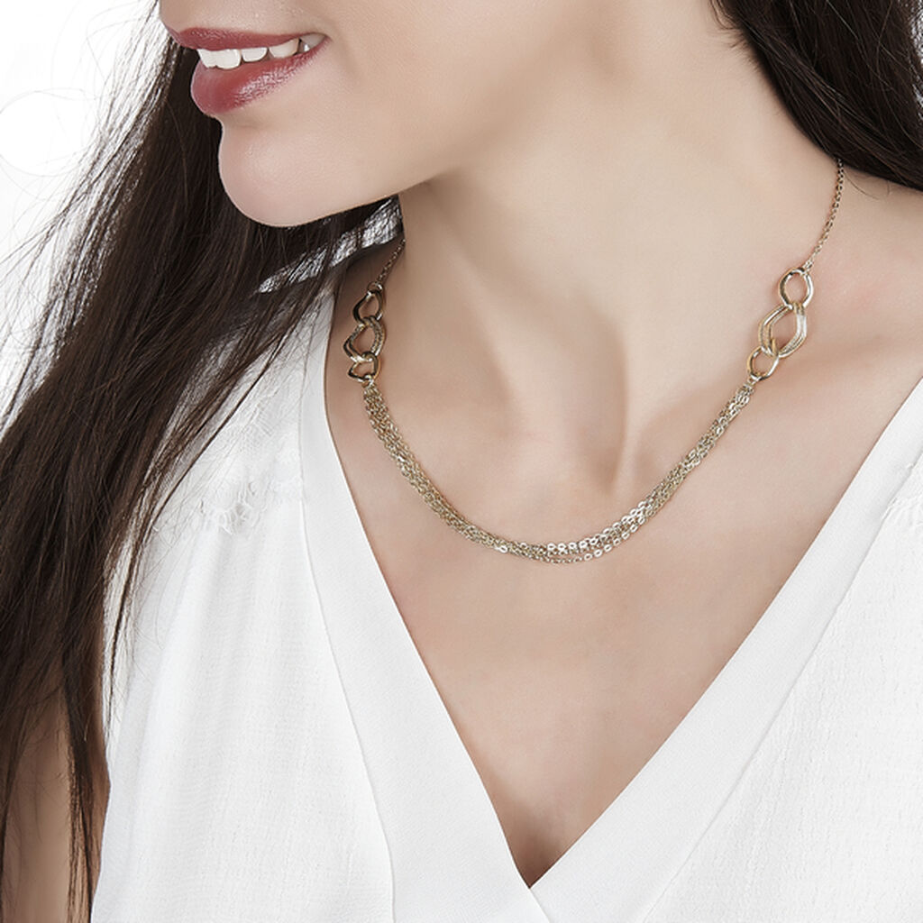Damen Collier Gold 375  - Halsketten Damen | OROVIVO