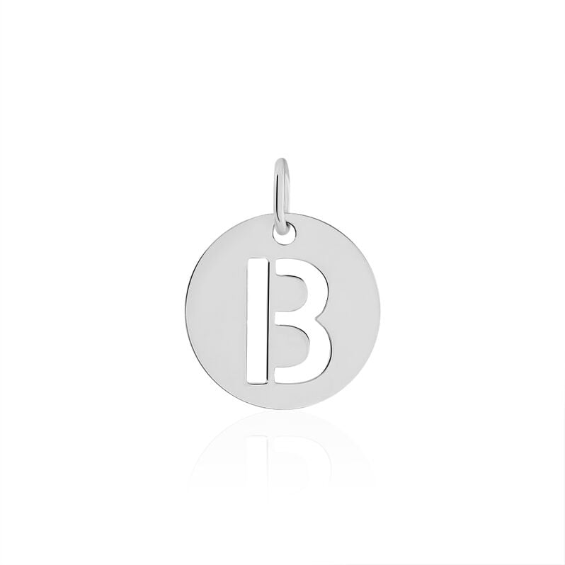 Pendentif Argent Elio Pastille Lettre B - Spannringe Familie | OROVIVO
