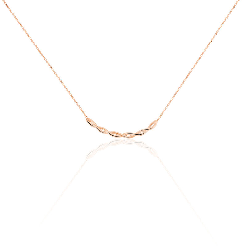 Collier Or Rose Cicilia Forme Vague - Spannringe Damen | OROVIVO
