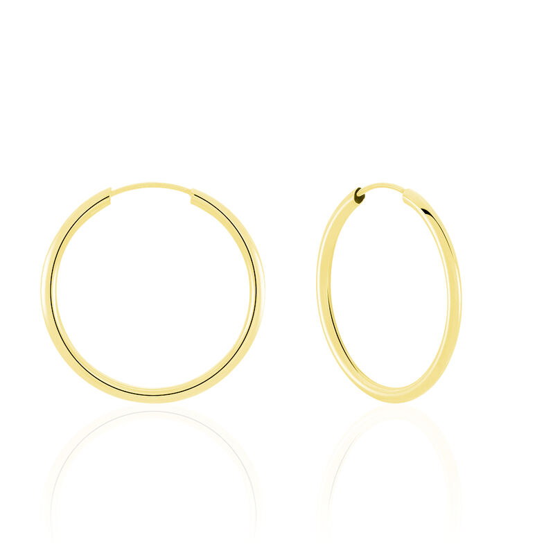 VALENCINA FLEXIBEL Damen Creolen Gold 375 (9 Karat) B 1,6 mm - Creolen Damen | OROVIVO