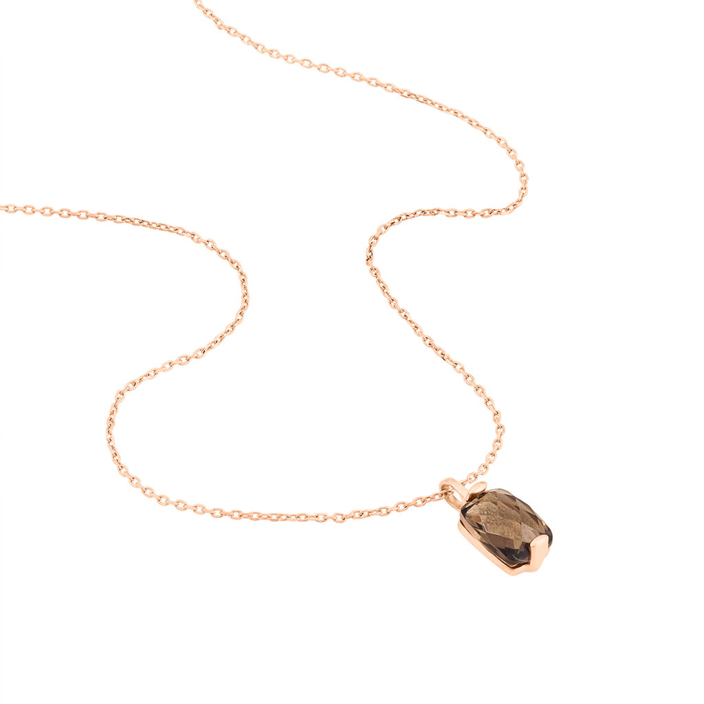 Collier Stella Or Rose Quartz - Spannringe Damen | OROVIVO