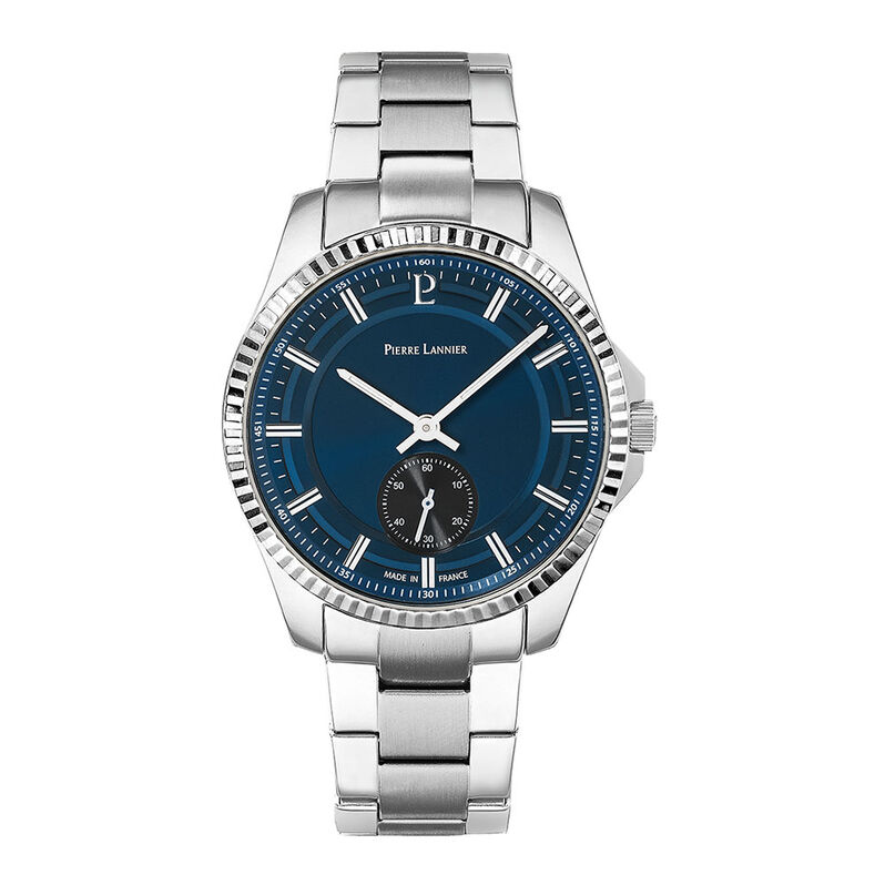 Montre Pierre Lannier Metropolitain Bleu - Spannringe Herren | OROVIVO