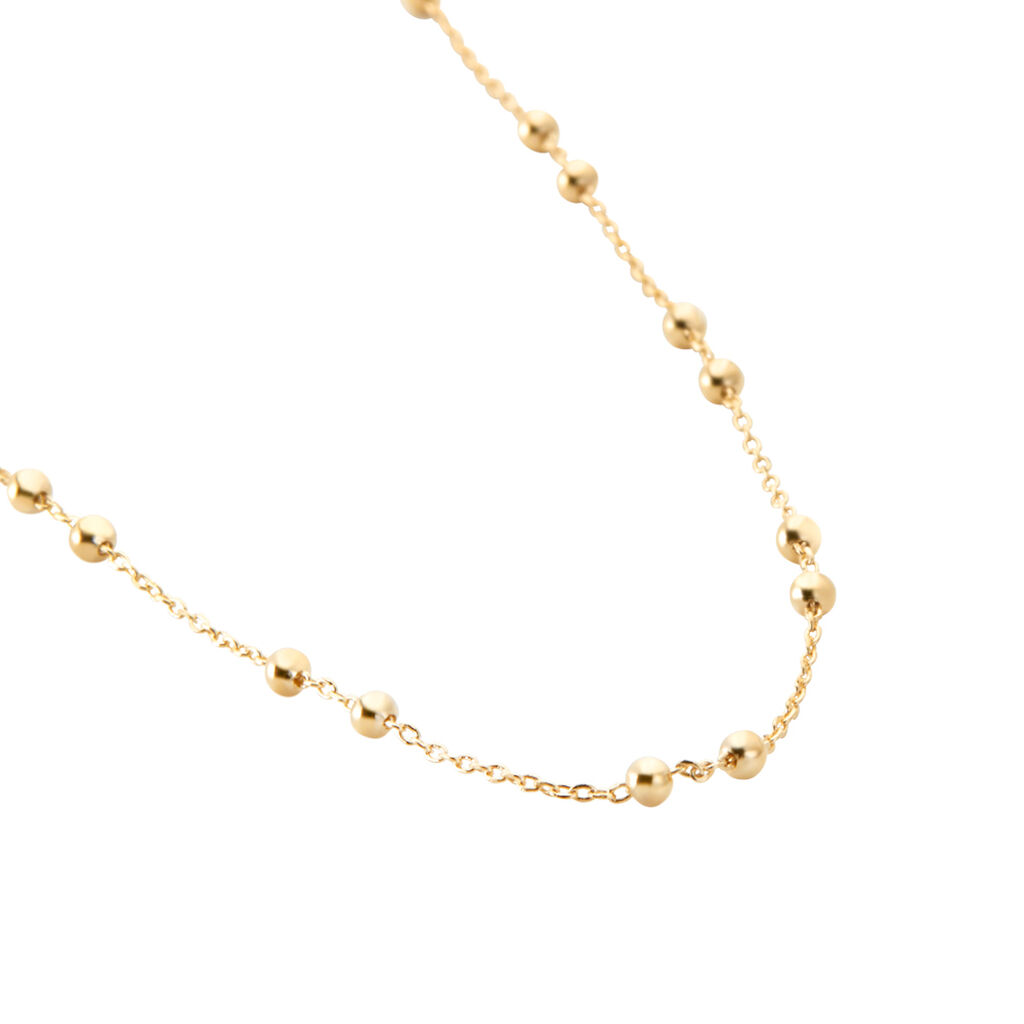 DOBRA Damen Kette Vergoldet