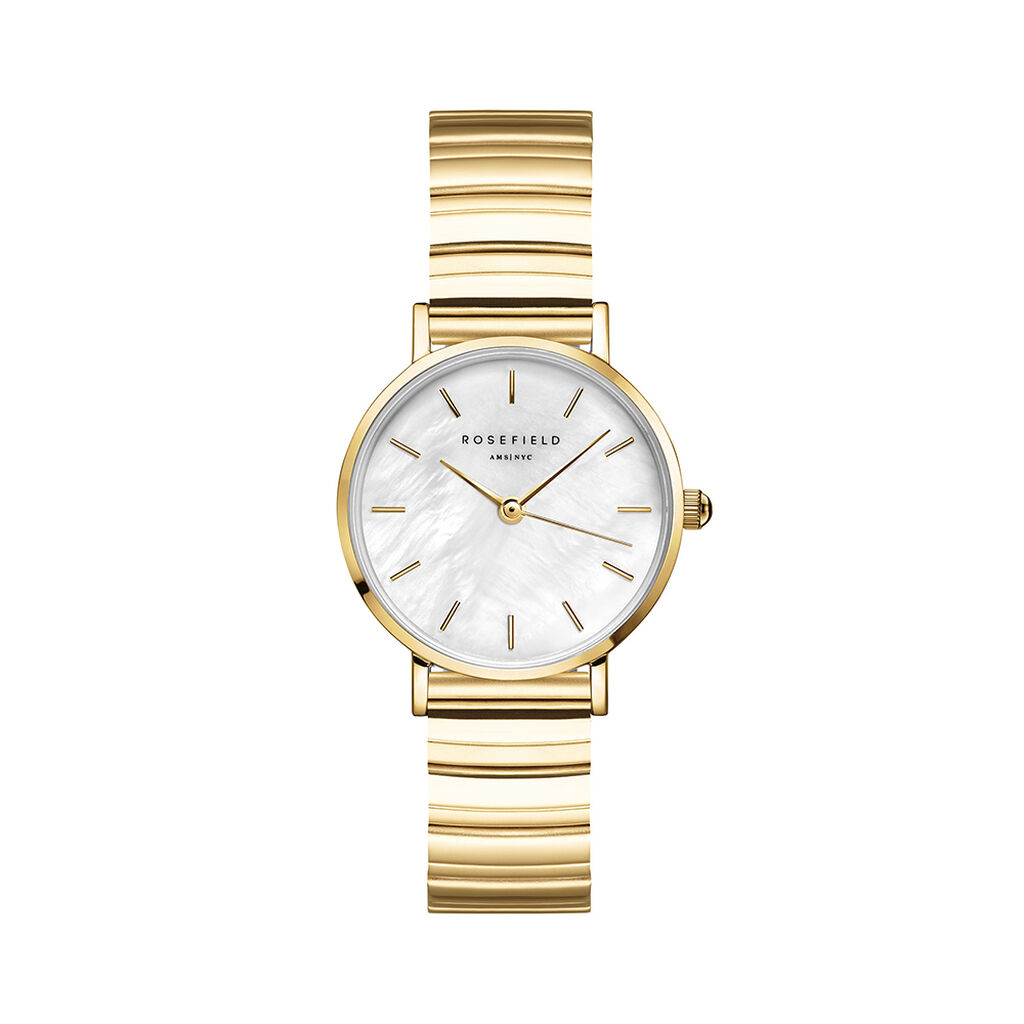 Montre Rosefield Small Edit Nacre Blanche - Spannringe Damen | OROVIVO