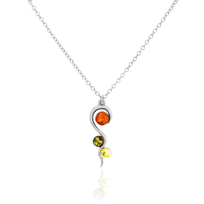 Collier Argent Ambre - Spannringe Damen | OROVIVO
