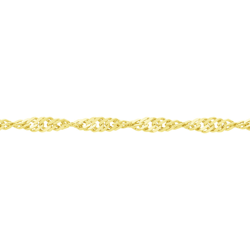 Damen Singapurkette Gold 375  - Halsketten Damen | OROVIVO