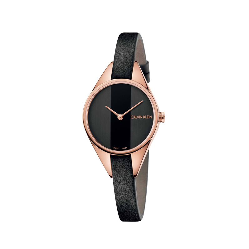 Orologio Donna Calvin Klein Rebel quadrante nero K8P236C1-RE21 - Spannringe Damen | OROVIVO