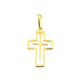 Kreuz Anhänger Gold 375 Debora - Kreuzanhänger Familie | OROVIVO